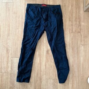 Guess Men's Dark Blue Chinos